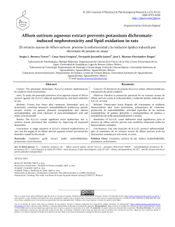 Allium sativum aqueous extract prevents potassium dichromate