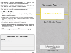 Eating Disorders in Women