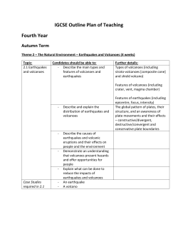 IGCSE Outline Plan of Teaching Fourth Year