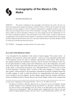 Iconography of the Mexico City Metro