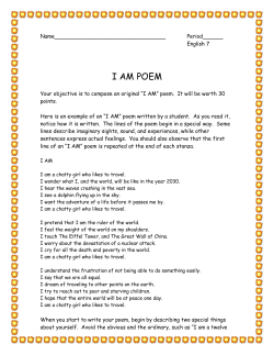 I AM POEM