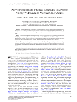 Daily Emotional and Physical Reactivity to Stressors Among