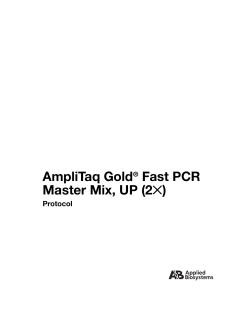 AmpliTaq Gold Fast PCR Master Mix, UP