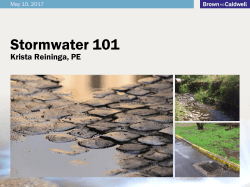 Stormwater 101 - Oregon Association of Clean Water Agencies