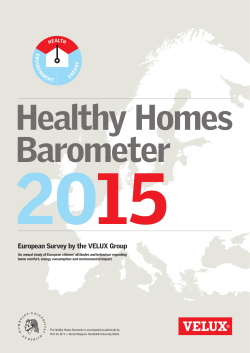 European Survey by the VELUX Group
