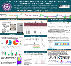 Getting Lucky: Using Proteomic Analysis and - SEA