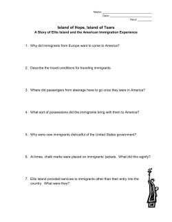 Island of Hope, Island of Tears