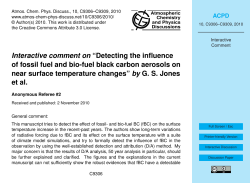 Interactive comment on &ldquo;Detecting the influence of fossil fuel and bio