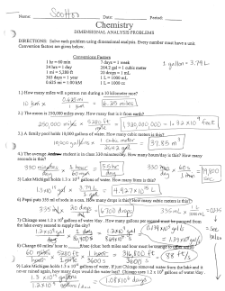 Chemistry 4 - West Windsor-Plainsboro Regional School District