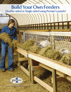 Build Your Own Feeders