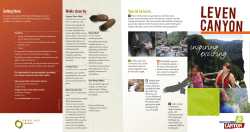 LEVEN CAnYON - Coast To Canyon