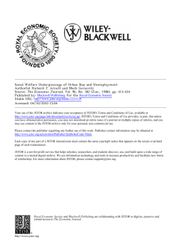 Social Welfare Underpinnings of Urban Bias and Unemployment