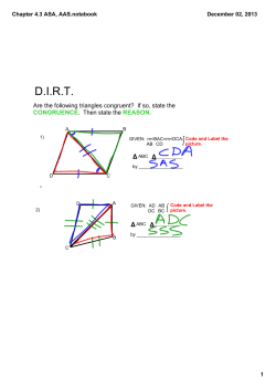 Chapter 4.3 ASA, AAS.notebook
