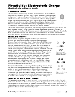 Electrostatic Charge