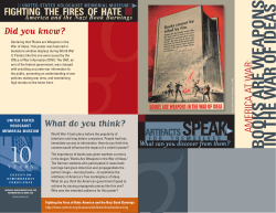 Books Are Weapons in the War of Ideas