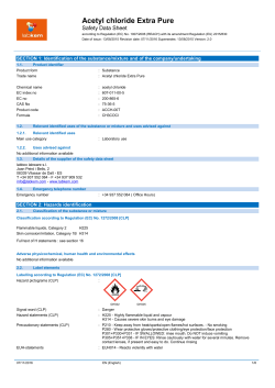 Acetyl chloride Extra Pure