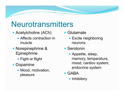 Neurotransmitters