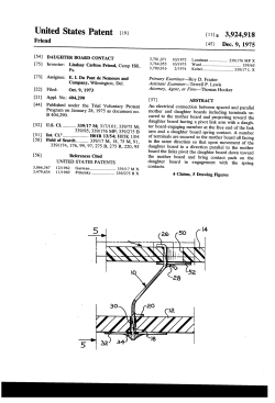 Daughter board contact