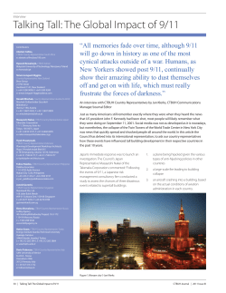 Talking Tall: The Global Impact of 9/11