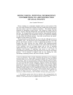 seeing voices: potential neuroscience contributions to a