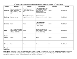 Assignment Sheet 8