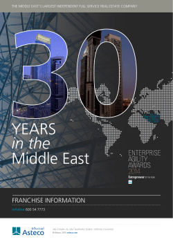 franchise information - Asteco Property Management