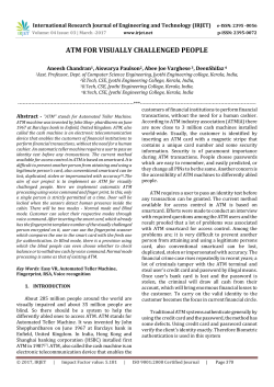 atm for visually challenged people