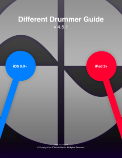 Different Drummer Guide