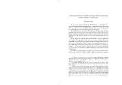 A RE-EXAMINATION OF THE CACCIA FOUND IN BOLOGNA