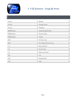 See the KARAOKE SONG LIST(new songs added weekly)