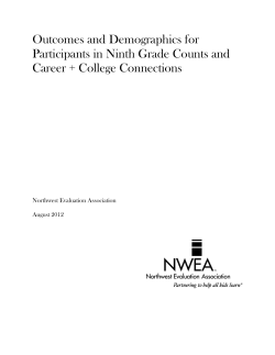Ninth Grade Counts Outcome Evaluation