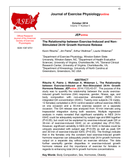 Journal of Exercise Physiologyonline