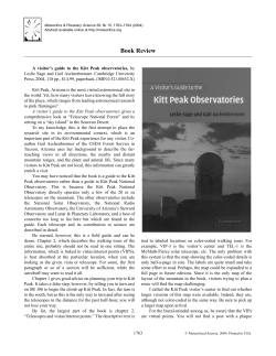 Book Review - Journals at the University of Arizona