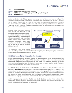 Building Long-Term Strategies for Success