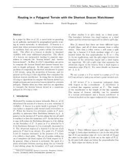 PDF - Canadian Conference on Computational Geometry