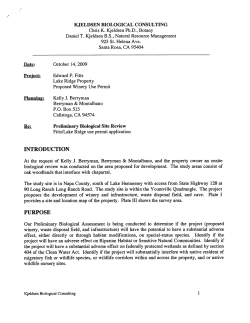 INTRODUCTION - Napa County