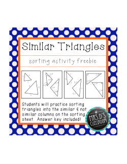 Similar Triangles