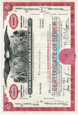 Stock Certificate Reference Guide