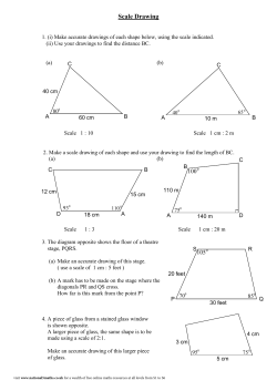 Scale Drawing