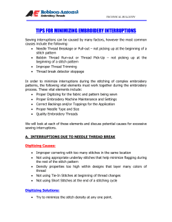 tips for minimizing embroidery interruptions 2