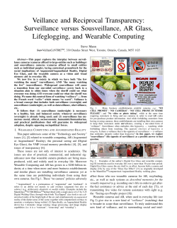 This paper - WearCam.org