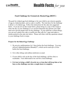 Baked Egg challenge muffin recipe