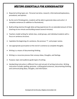 Primary School (Grades K-2)