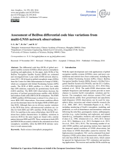 Assessment of BeiDou differential code bias variations from multi