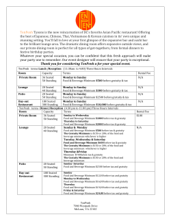 TenPenh Tysons is the new reincarnation of DC`s favorite Asian