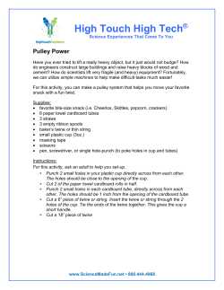 Pulley Power - High Touch High Tech Singapore