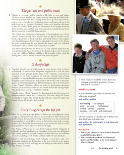 The private and public man A dutiful life Everything except the top job