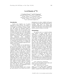 Level Density of 16O