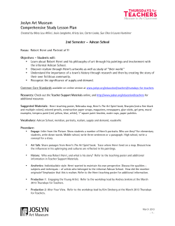 TEAchERs - Joslyn Art Museum