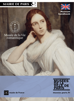 MUS&Eacute;ES DE LA VILLE DE PARIS MUS&Eacute;ES